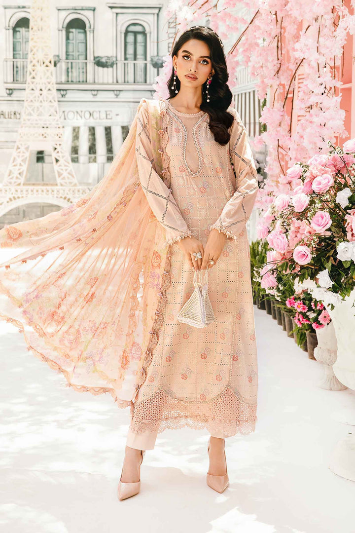 3 Piece Unstitched Embroidered Lawn Suit | MPT-2601-A All Products MPA2601-999-00A
