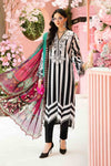 3 Piece Unstitched Embroidered Lawn Suit | MPT-2609-B