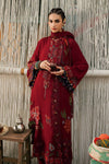 3 Piece Unstitched Embroidered Dobby Linen Suit