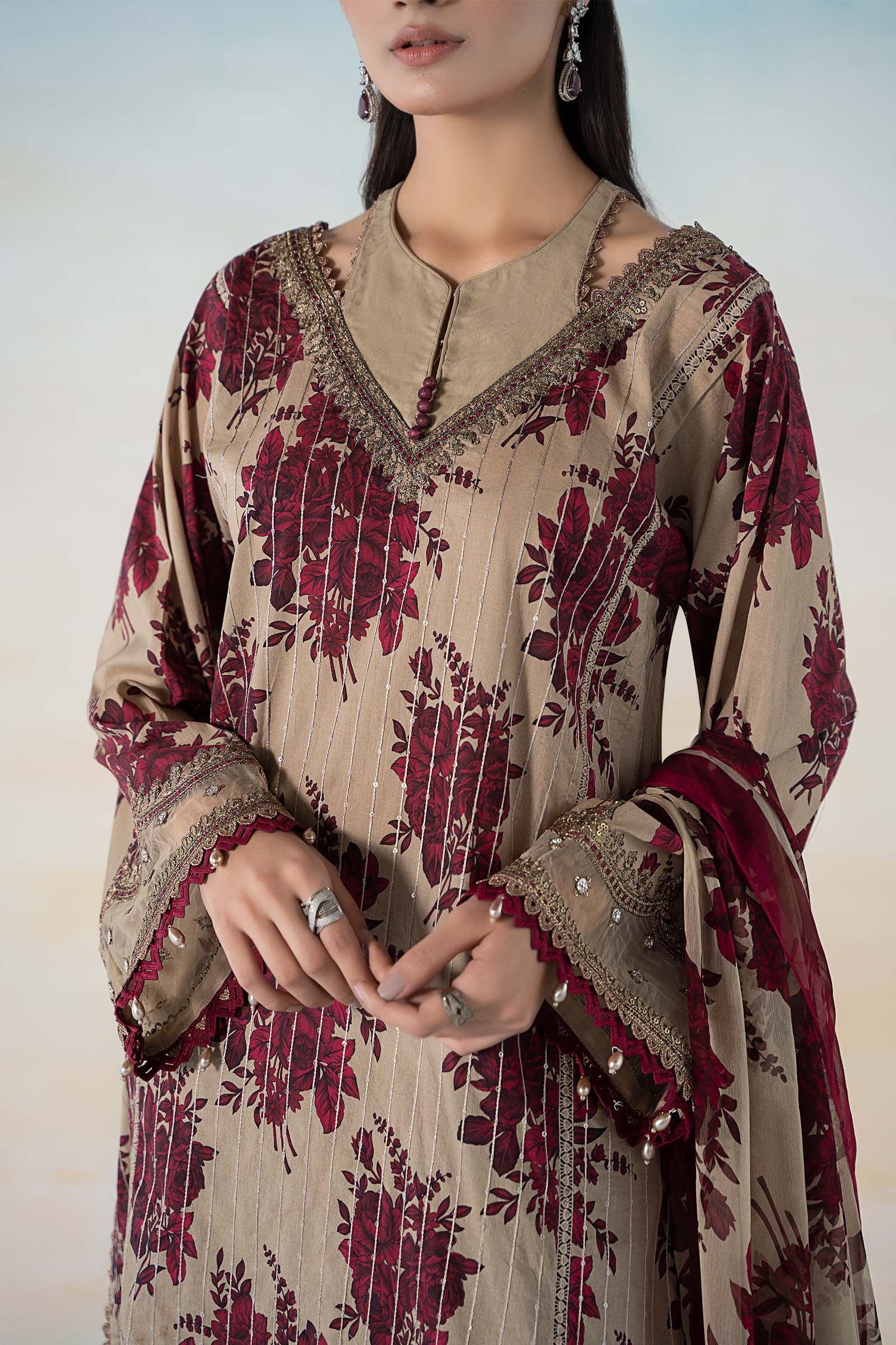 3 PIECE PRINTED LAWN SUIT