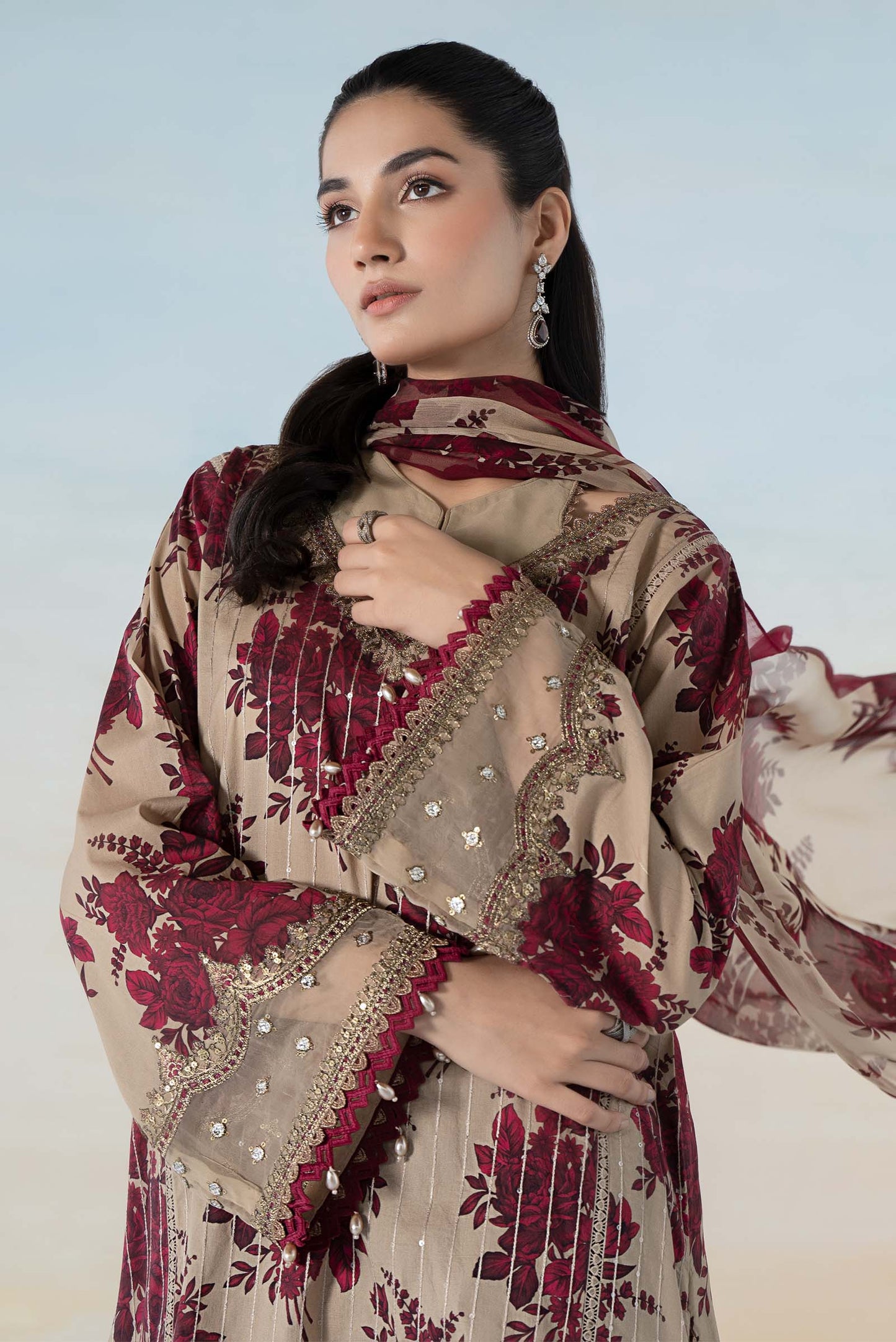 3 PIECE PRINTED LAWN SUIT