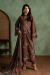 3 Piece Embroidered Dobby Linen Suit