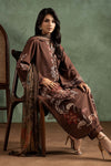 3 Piece Embroidered Dobby Linen Suit