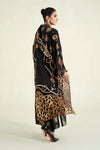 3 Piece Printed Linen Suit | MPS-2410-B
