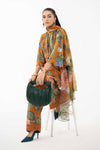 3 Piece Printed Lawn Suit | MPS-2210-B