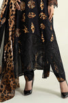 3 Piece Printed Linen Suit | MPS-2410-B