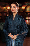 3 Piece Unstitched Embroidered Velvet Suit
