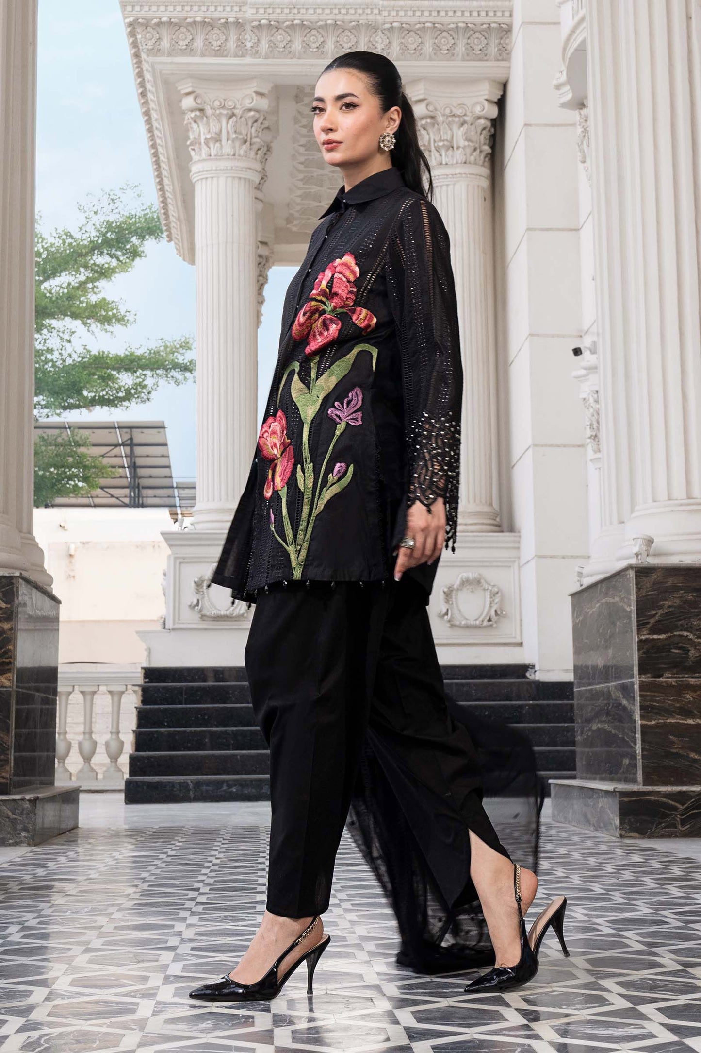 3 Piece Embroidered Lawn Suit