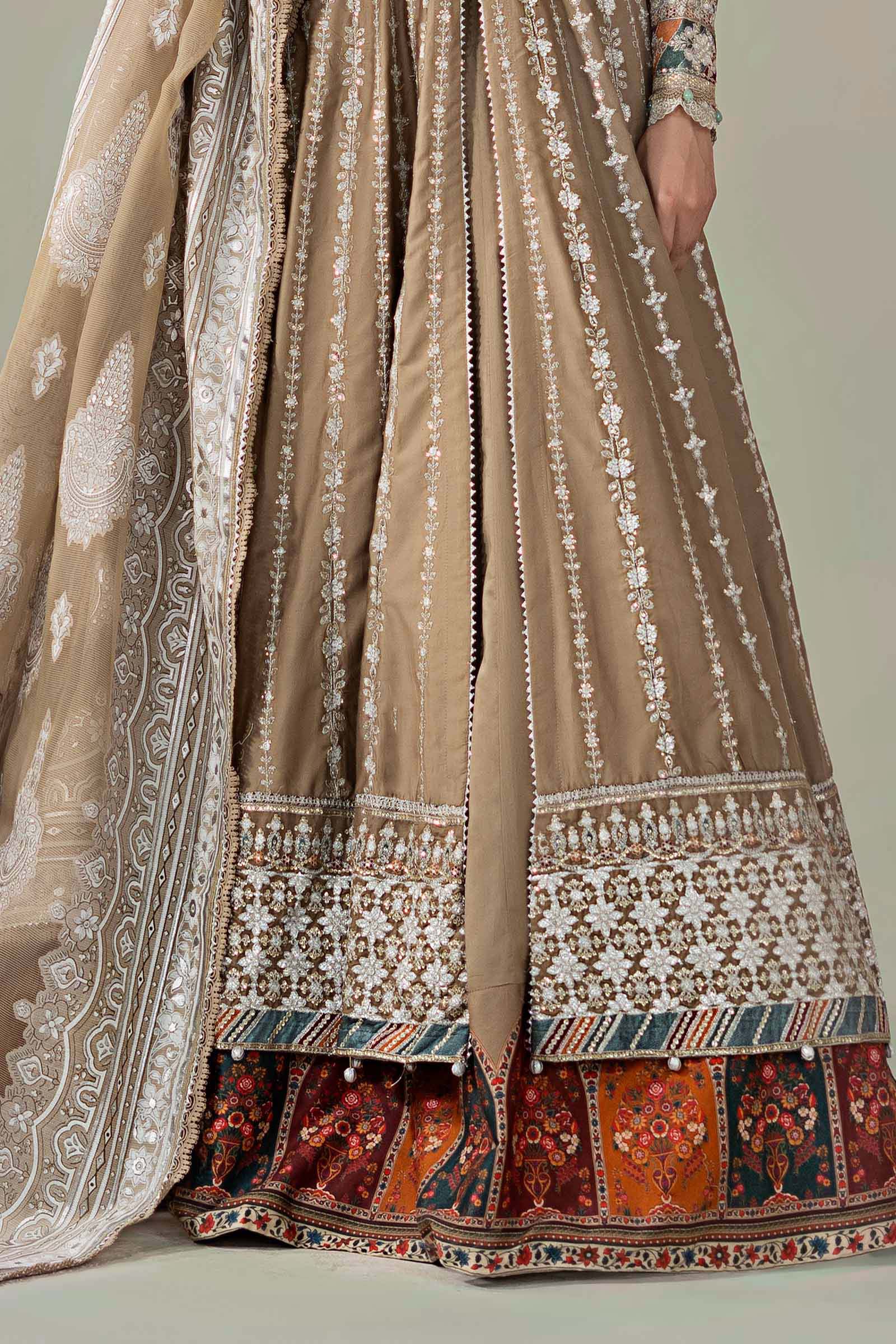 3 Piece Embroidered Cotton Satin Suit | CSS-810