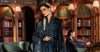 3 Piece Unstitched Embroidered Velvet Suit