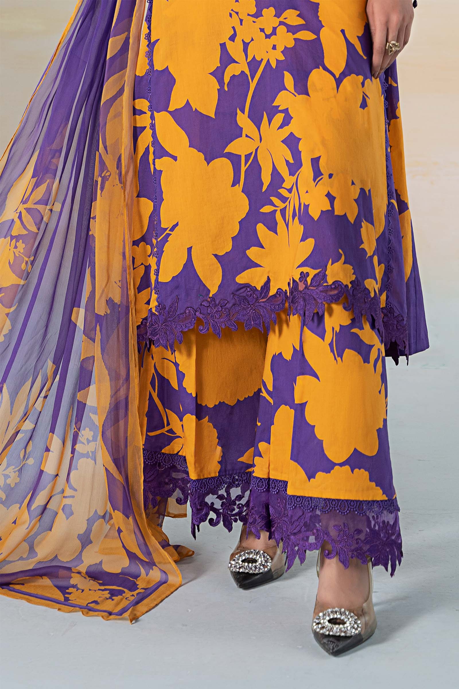 3 PIECE PRINTED LAWN SUIT