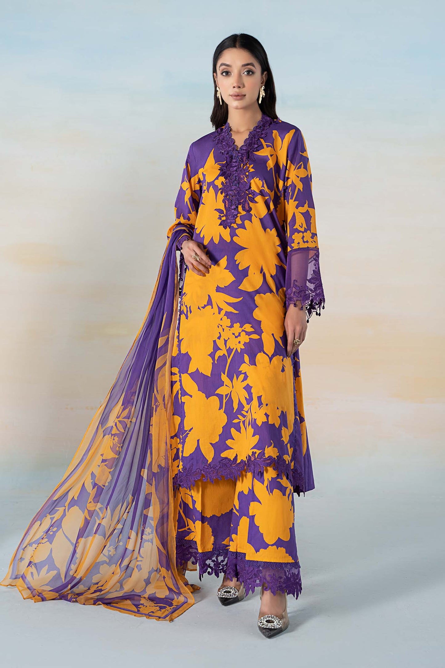 3 PIECE PRINTED LAWN SUIT