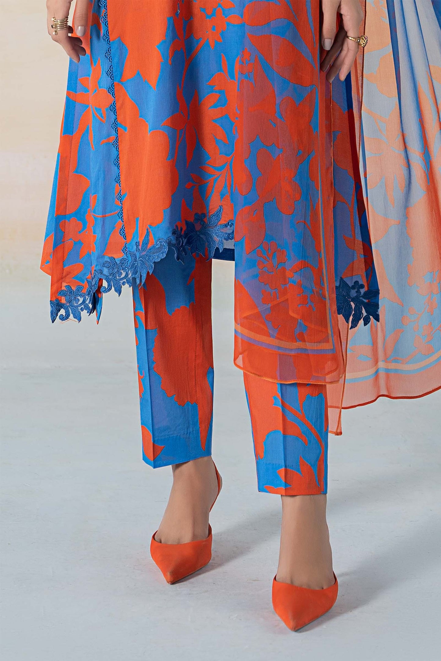3 PIECE PRINTED LAWN SUIT