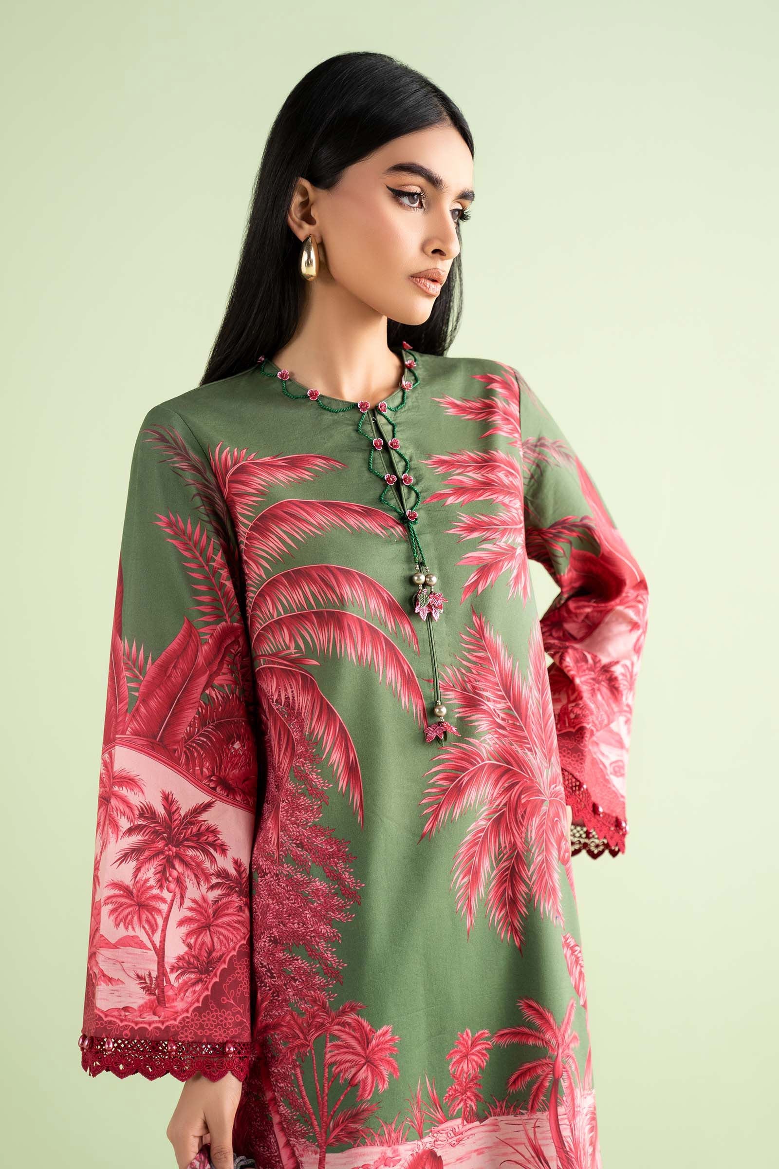 3 Piece Embroidered Lawn Suit