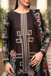 3 Piece Embroidered Jacquard Lawn Suit