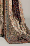 3 Piece Embroidered Linen Suit | DLS-1211
