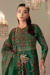 3 Piece Embroidered Cotton Satin Suit | CSS-811