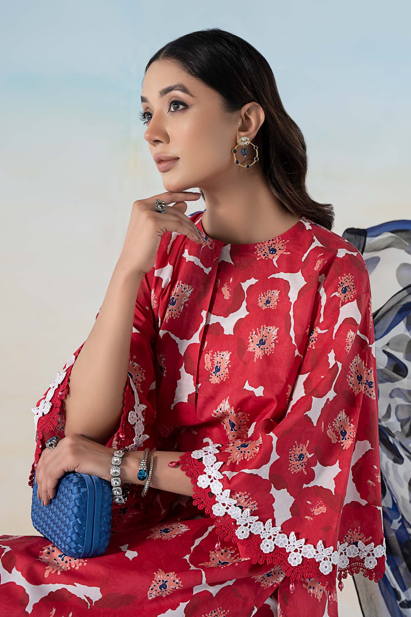 3 PIECE PRINTED LAWN SUIT
