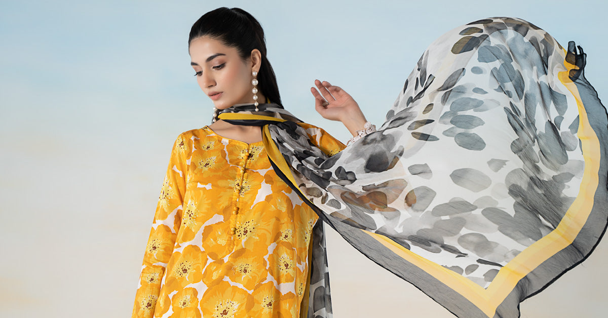 3 PIECE PRINTED LAWN SUIT