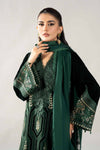 3 Piece Embroidered Velvet Suit | DLS-1212
