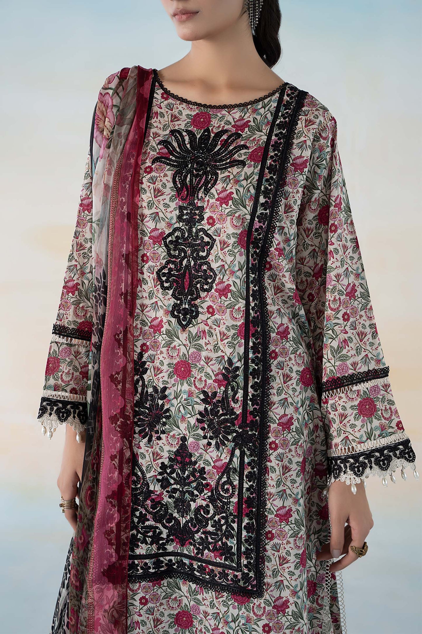 3 PIECE PRINTED LAWN SUIT