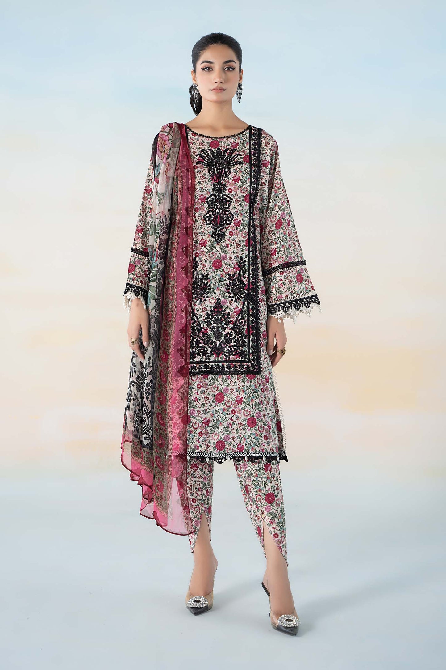 3 PIECE PRINTED LAWN SUIT