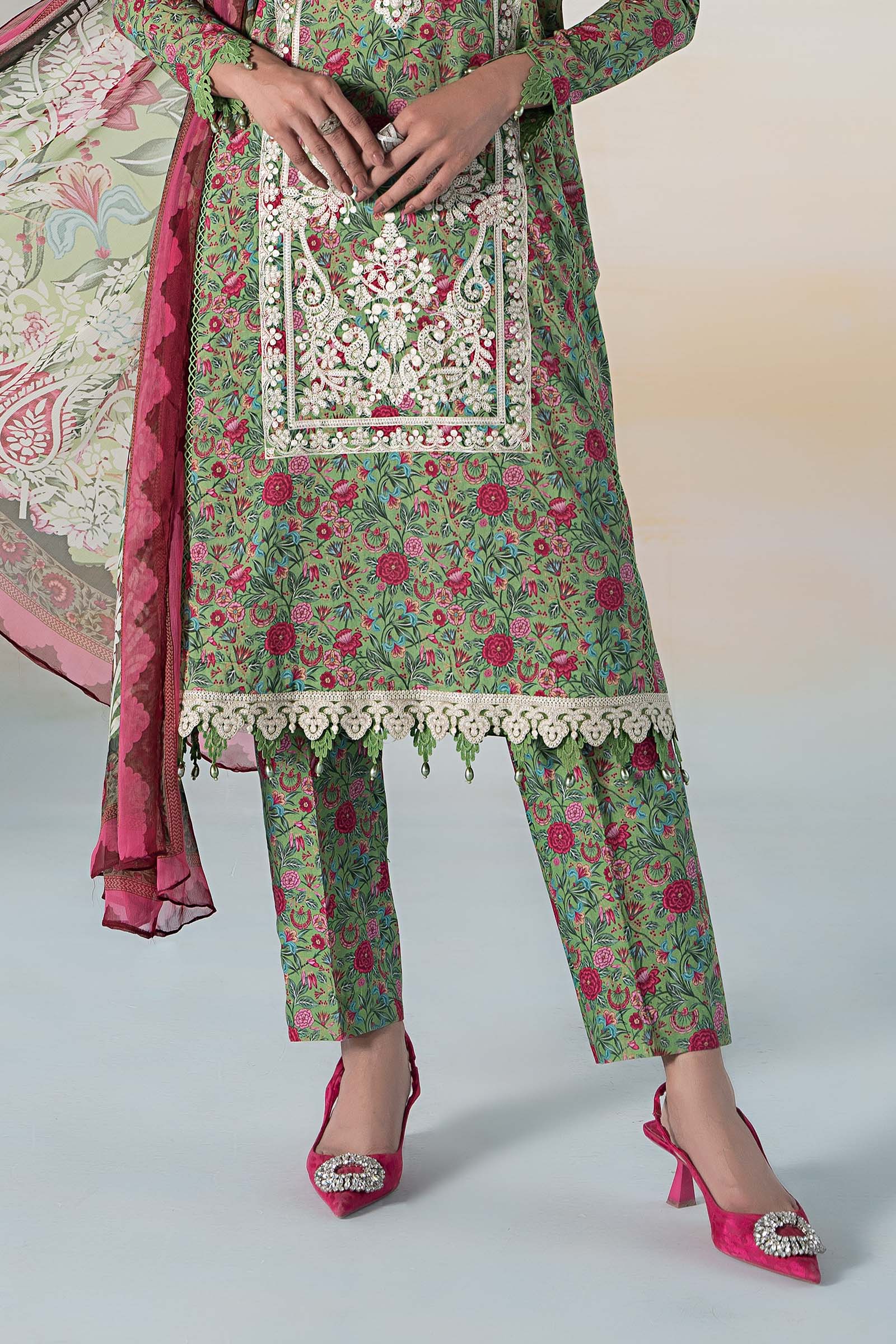 3 PIECE PRINTED LAWN SUIT