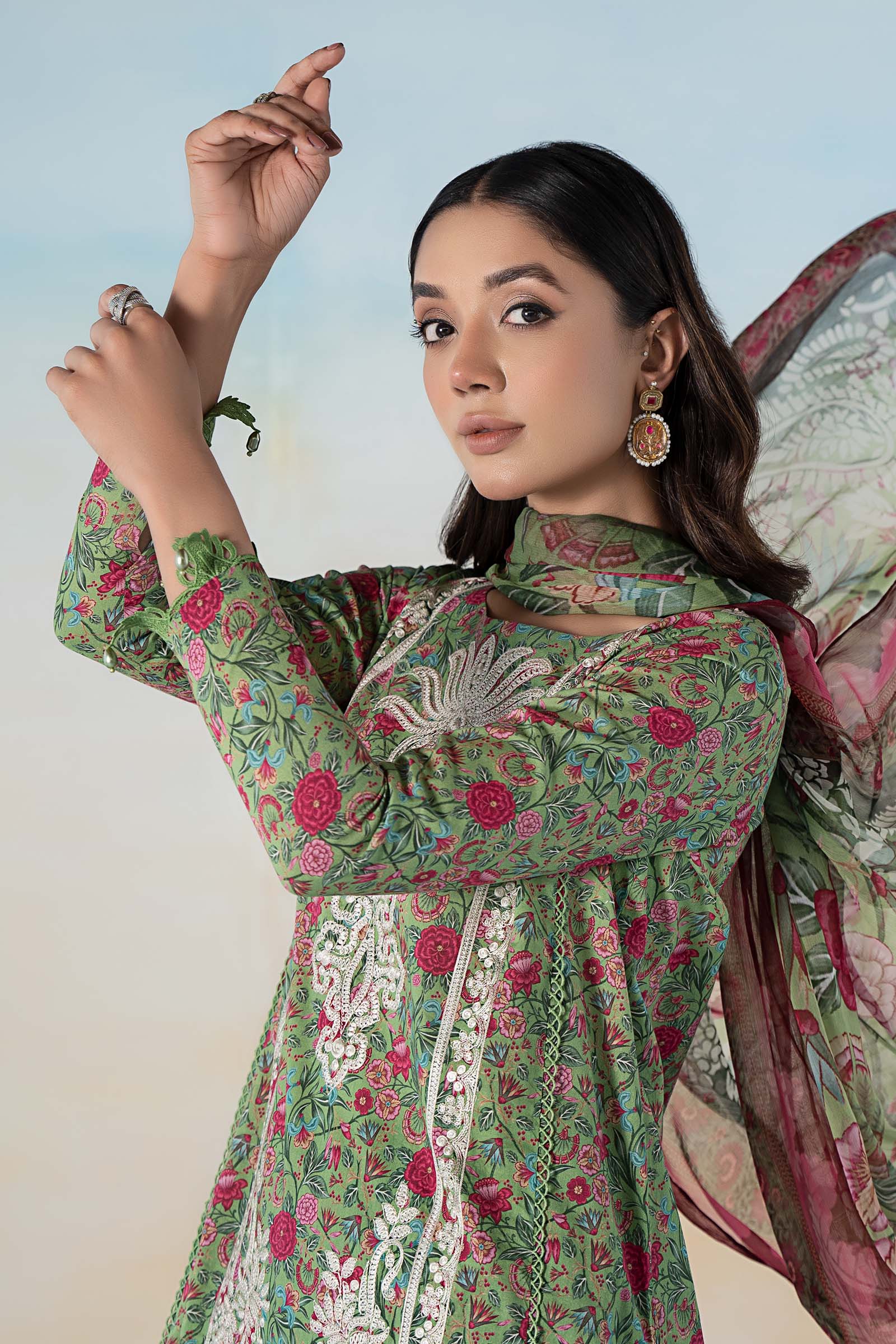 3 PIECE PRINTED LAWN SUIT