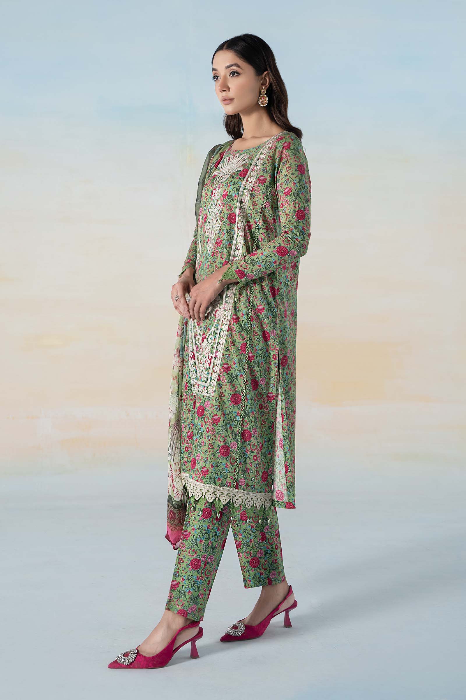3 PIECE PRINTED LAWN SUIT