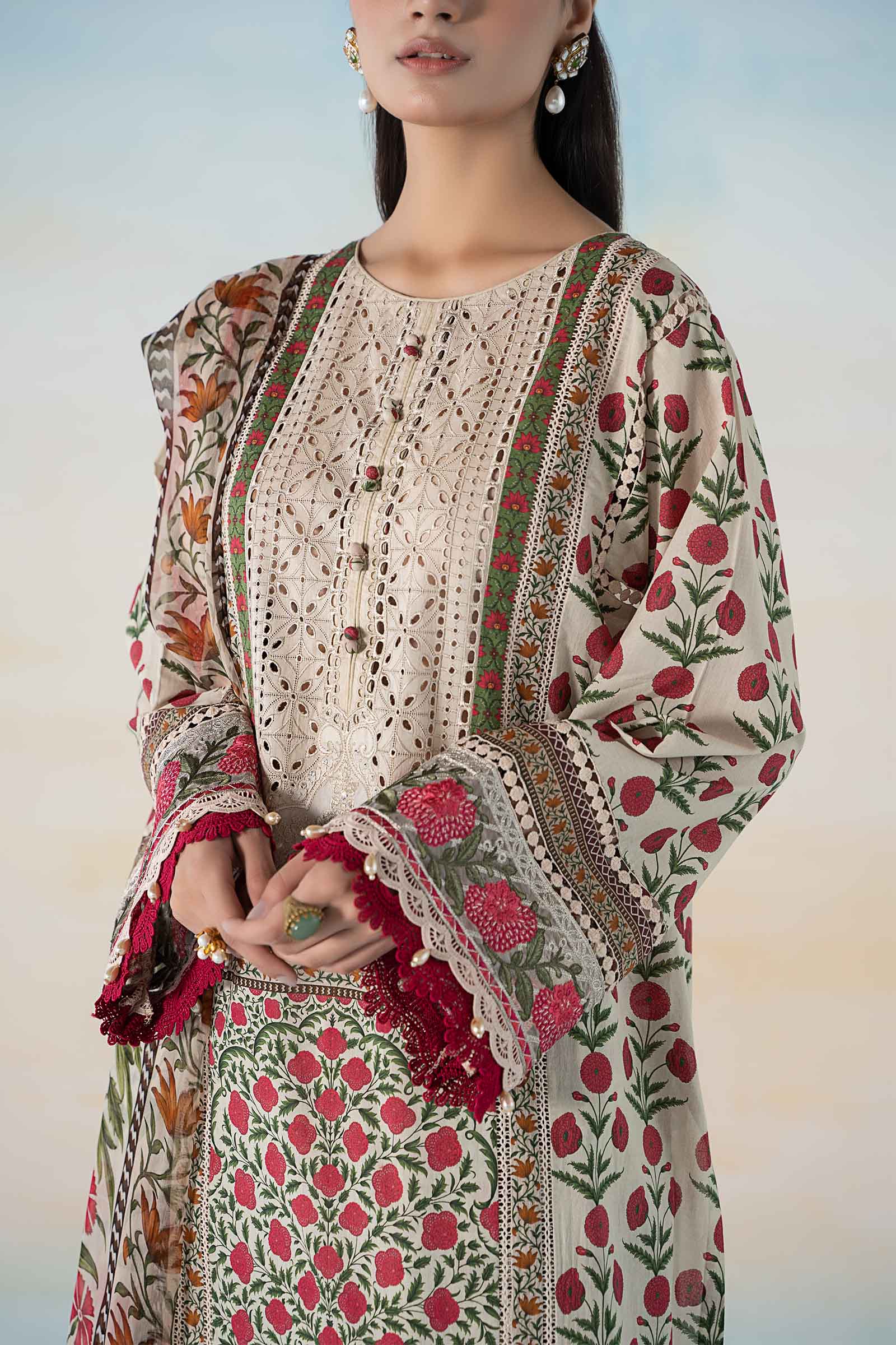 3 PIECE PRINTED LAWN SUIT