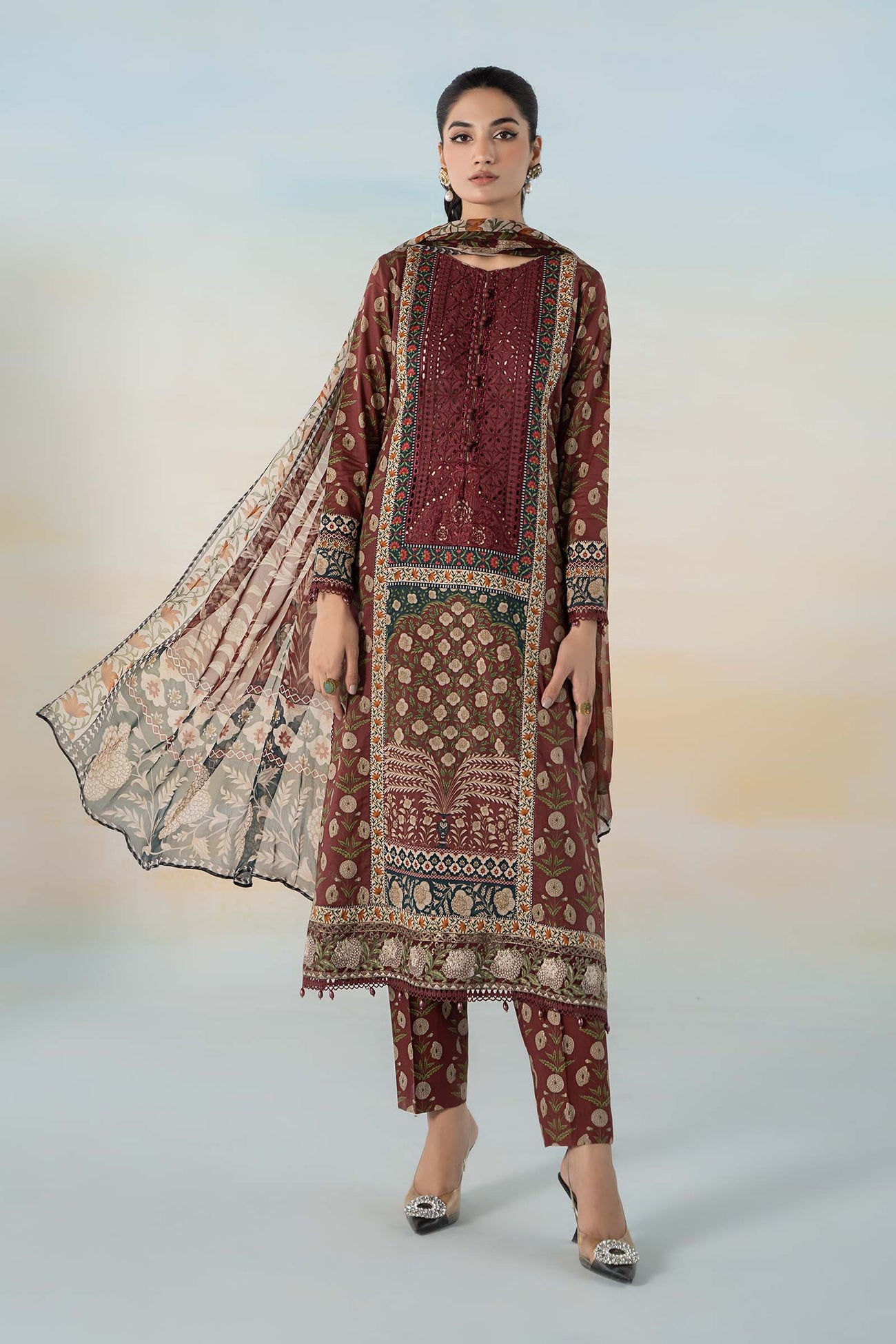 3 PIECE PRINTED LAWN SUIT