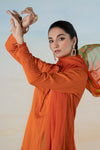 3 PIECE PRINTED DOBBY LAWN SUIT
