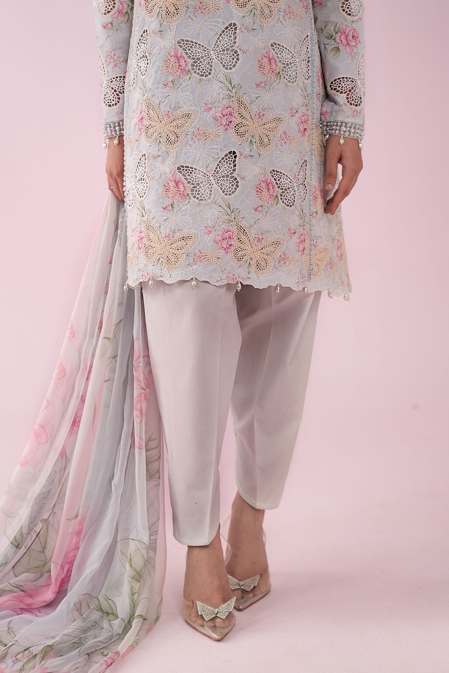 3 Piece Embroidered Lawn Suit