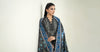 3 Piece Printed Linen Suit | MPS-2401-A