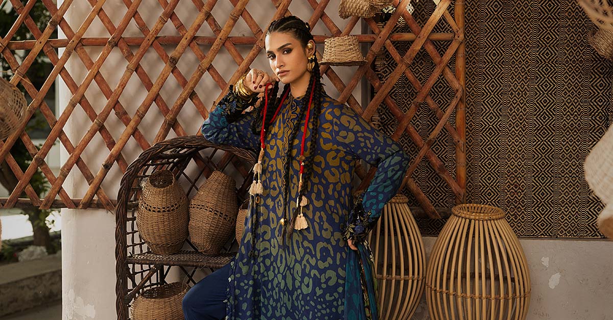 3 Piece Unstitched Embroidered Linen Suit