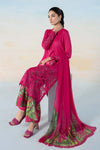 3 PIECE PRINTED DOBBY LAWN SUIT | MPS-2101-B