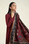 3 Piece Printed Linen Suit | MPS-2401-B