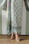 3 Piece Unstitched Embroidered Lawn Suit