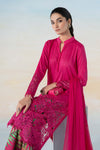 3 PIECE PRINTED DOBBY LAWN SUIT | MPS-2101-B