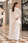 3 Piece Embroidered Jacquard Lawn Suit