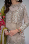 Suit Silver,Fuchsia Pink and Green BDS-2601
