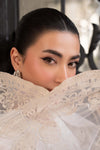 3 Piece Embroidered Jacquard Lawn Suit