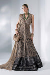 3 Piece Unstitched Embroidered Chiffon Suit