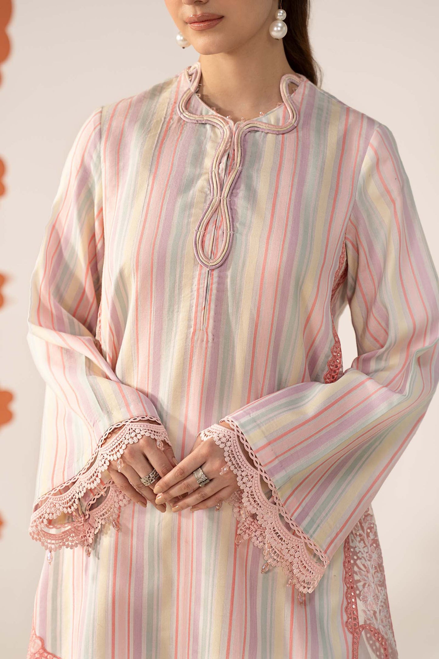 3 Piece Embroidered Jacquard Suit