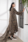 3 Piece Embroidered Linen Suit