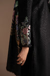 3 Piece Embroidered Twill Linen Suit