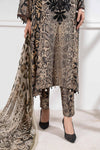 3 Piece Embroidered Linen Suit