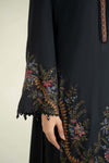 3 Piece Printed Linen Suit | MPS-2402-B