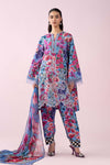 3 Piece Embroidered Lawn Suit