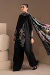 3 Piece Embroidered Twill Linen Suit